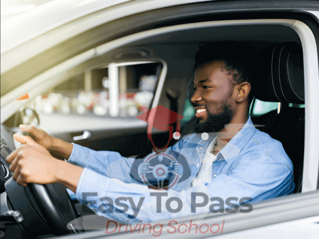 A picture with a driver smiling